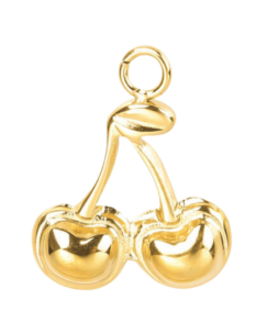 Pick a charm - Gold cherry