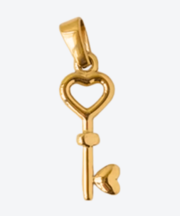 Pick a charm - Heart key